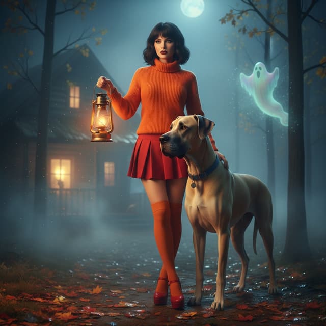 Halloween Scooby-Doo Effect