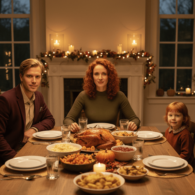 Thanksgiving Family Dinner Effect