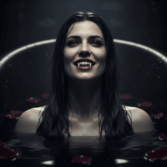 Halloween The Vampire Bath