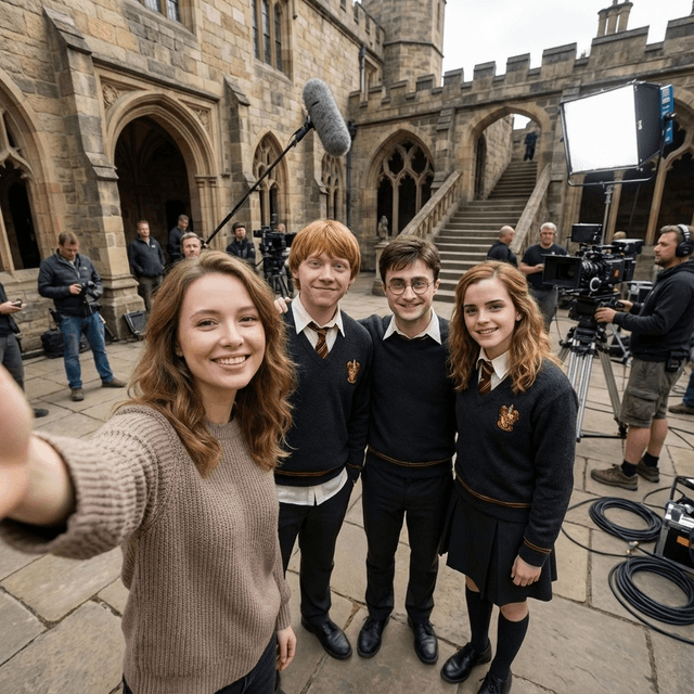 Behind the Harry Potter Set Video