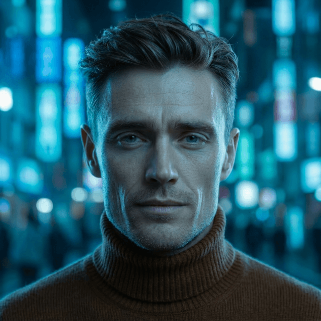 Dancing in Blue Light