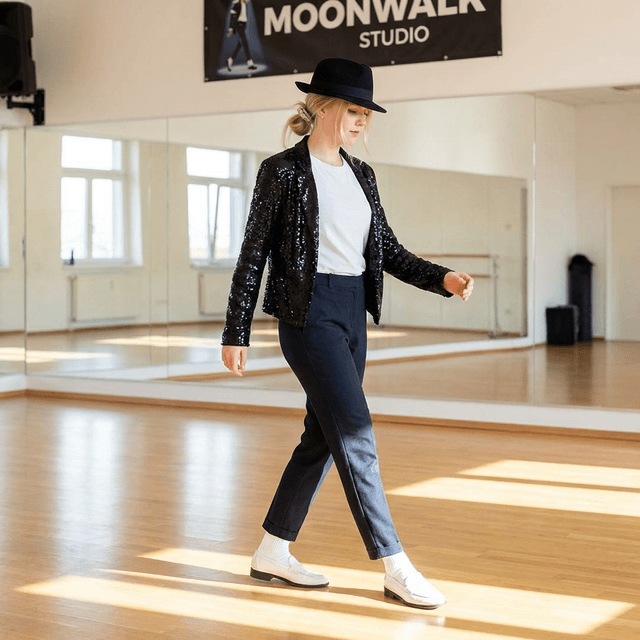 Moonwalk Dance Clip