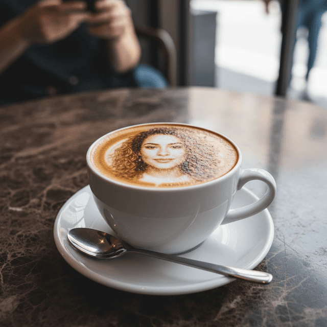Coffee Art Effect