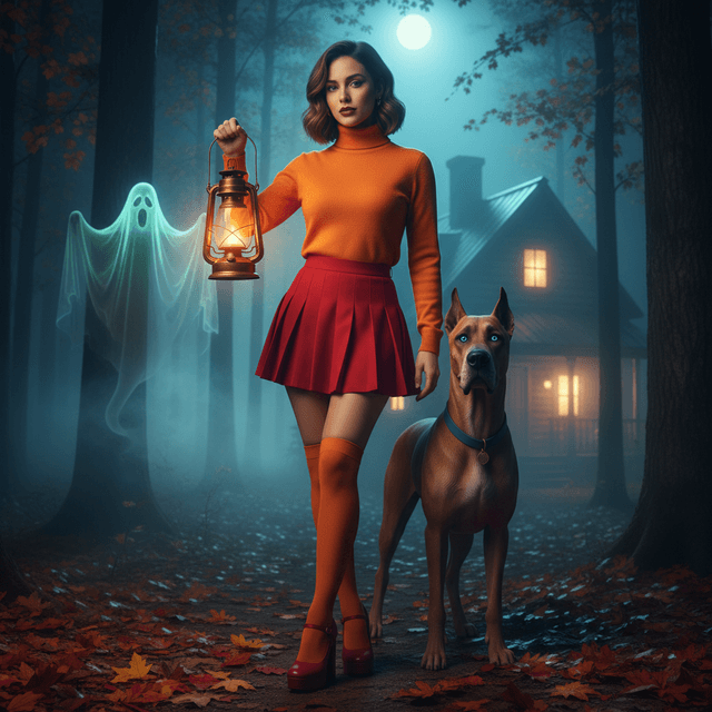 Halloween Scooby-Doo Effect