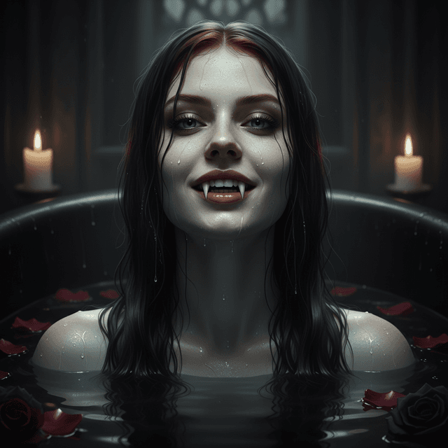 Halloween The Vampire Bath