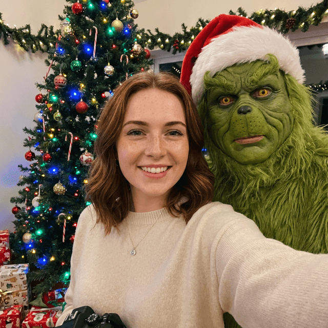 Christmas with Grinch Effect