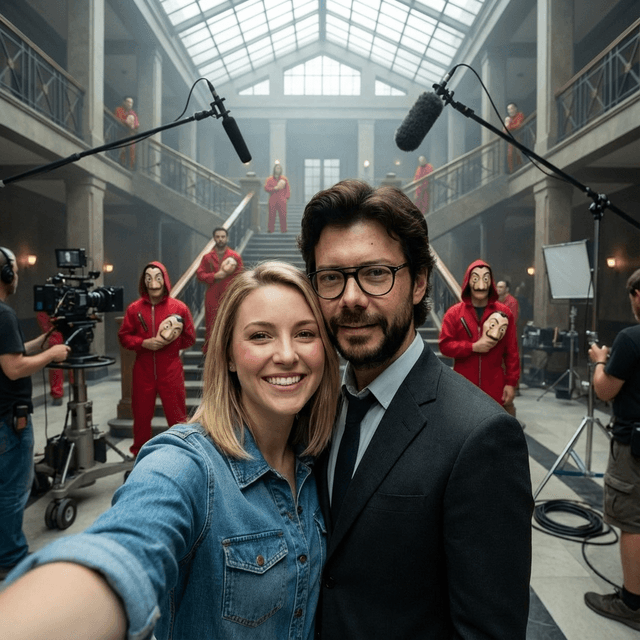 Behind the Money Heist Set Video