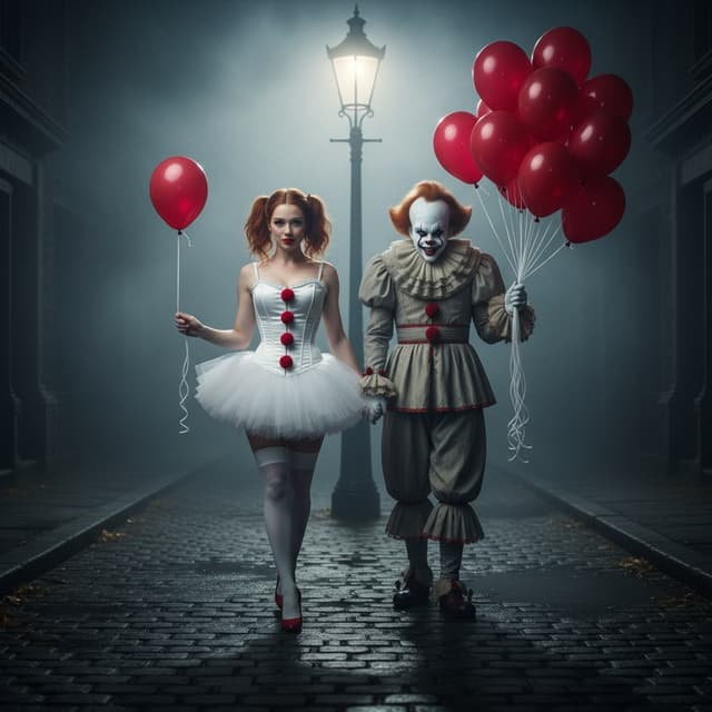 Halloween Pennywise Street Scene