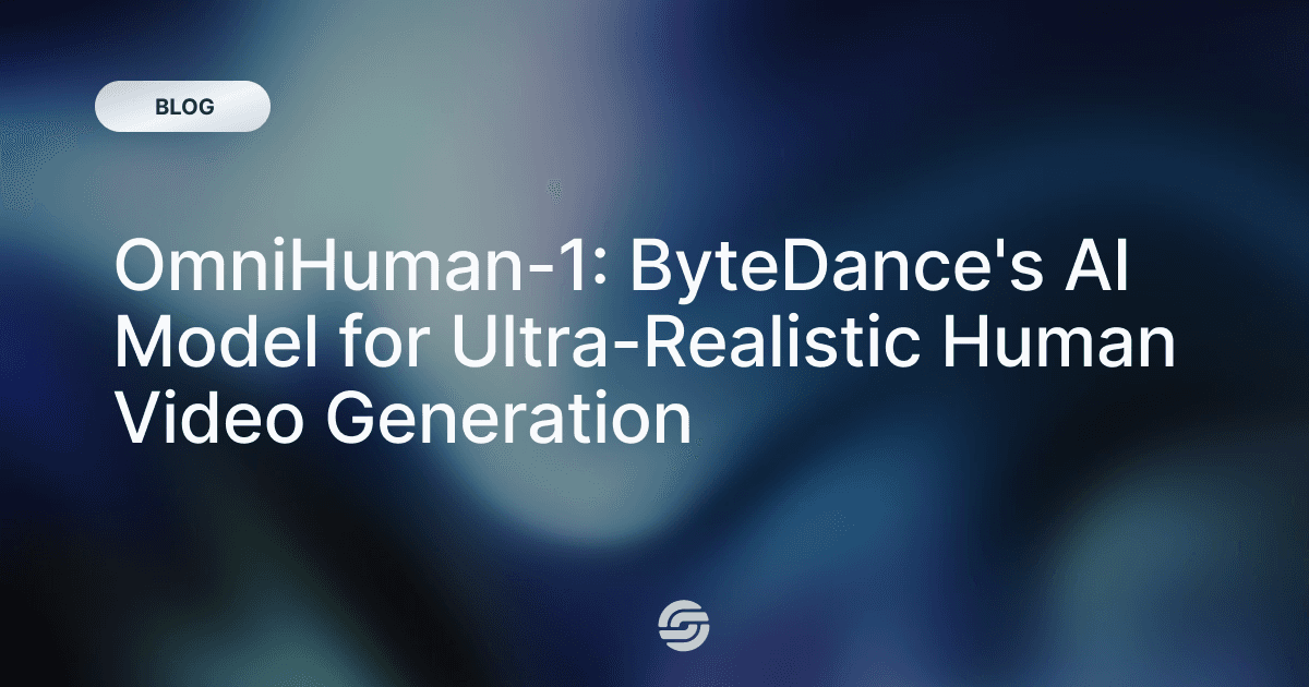 OmniHuman-1: ByteDance's AI Model for Ultra-Realistic Human Video Generation