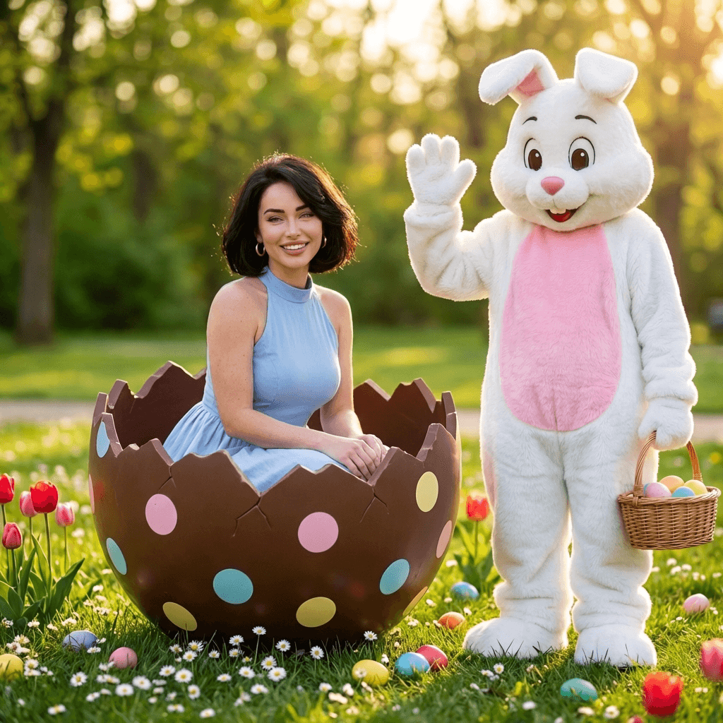 Easter Egg Crack Pose