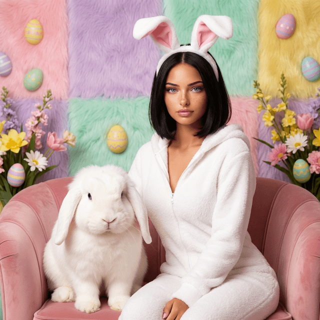 Easter Fluffy Room Video