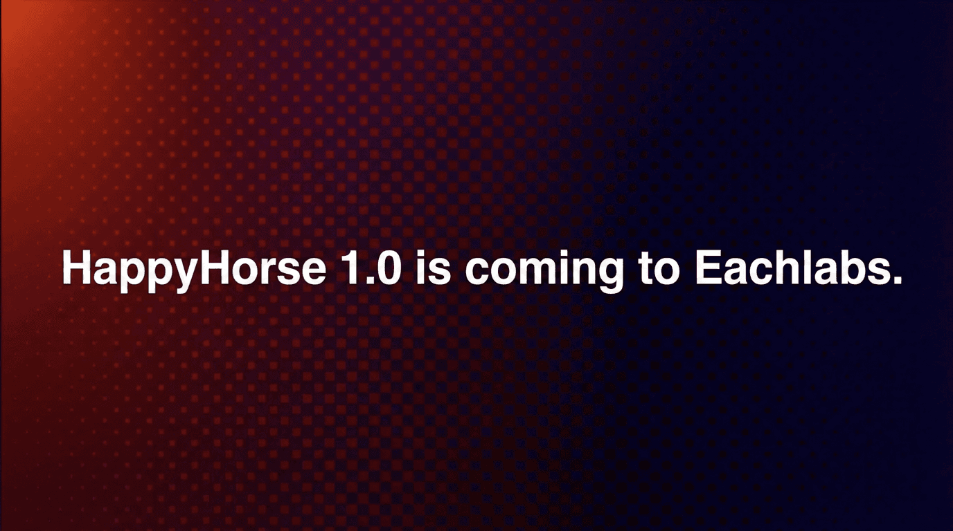 Happy Horse 1.0 Preview