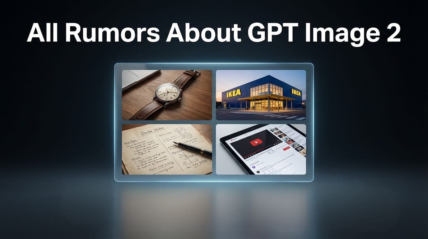 All Rumors About GPT Image 2
