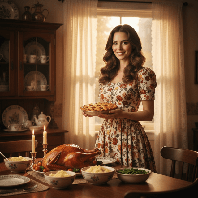 Thanksgiving Vintage Effect